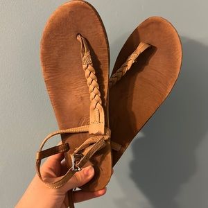 Braided Rainbow Sandals